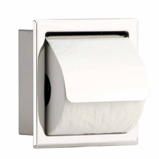 Recessed Toilet Paper Holder with Storage Niche – Hammer and Nail