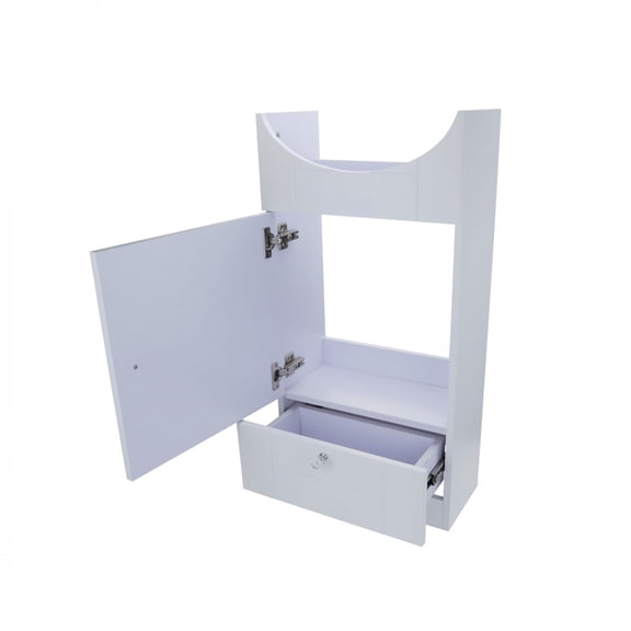 Renovator's Supply White Painted MDF Cabinet Only