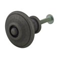 thumbnail image 1 of Renovators Supply 1-1/4" Kitchen Cabinet Knob Black Drawer Cupboard Dresser Drawer Door Drawer Cupboard Door Pull Brass Pewter Finish, 1 of 8