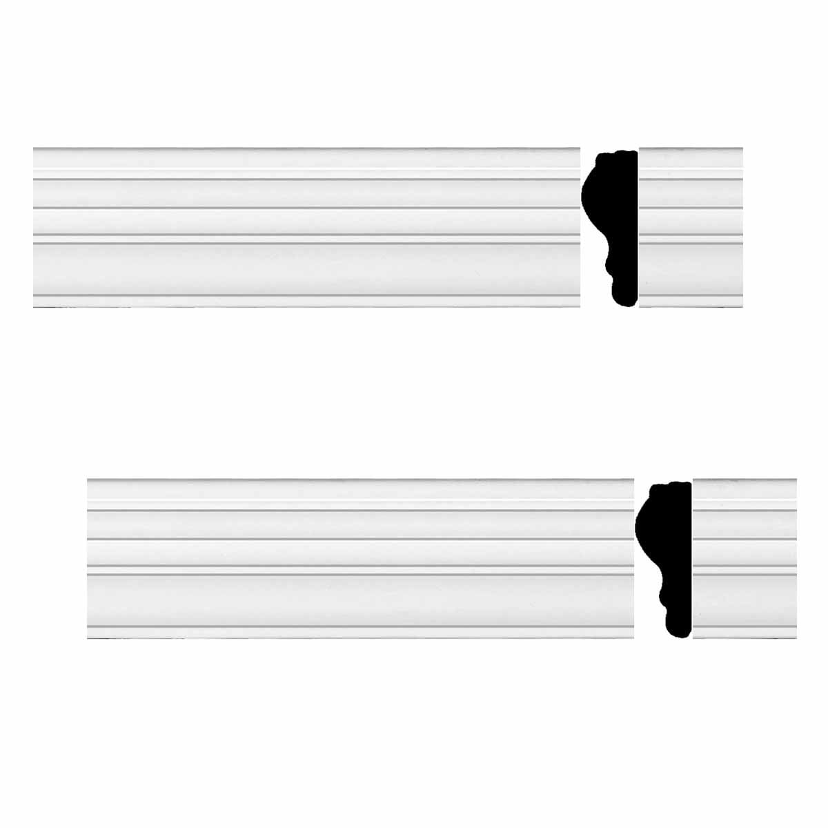 Renovators Supply 2 Chair Rails White Urethane Foam Moulding 97 In X 1 small-1000-rpm-cv-pto-driveline-for-woods-315-3180-3240-rotary-cutter