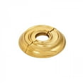 thumbnail image 1 of Renovators Supply Aluminum Escutcheon Plate 3.13 in OD Escutcheon 1/2 in IPS Lacquered Brass Finish Radiator Flange, 1 of 6