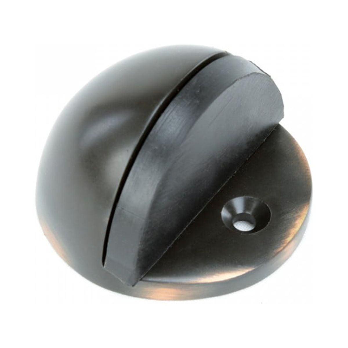 Renovators Supply Bathroom Door Stoppers 1.65 in. Brass Dome Shaped ...
