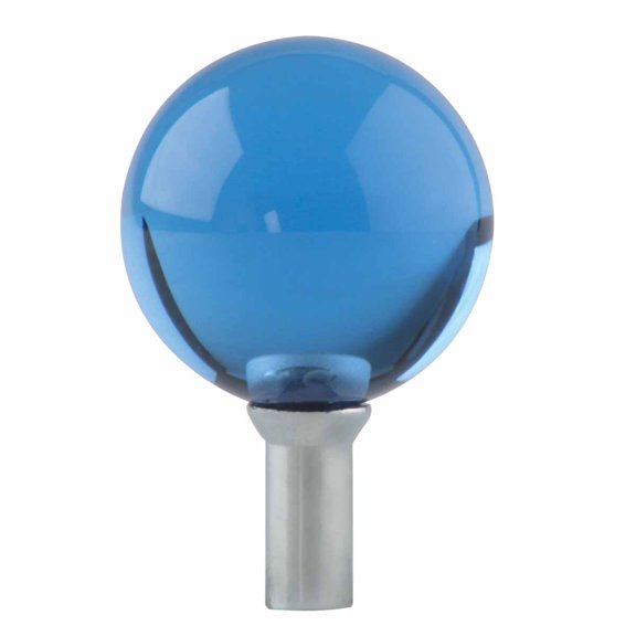 Renovators Supply Bathroom Faucet Ball Knob Blue Colour Lever 1 Handle