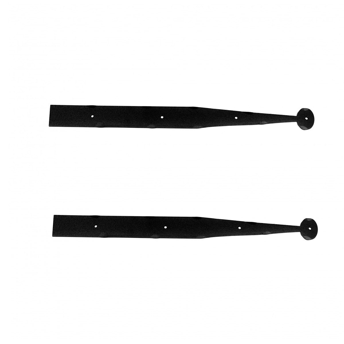 Renovators Supply Black Wrought Iron Garage Door Decorative Hardware 18 ...