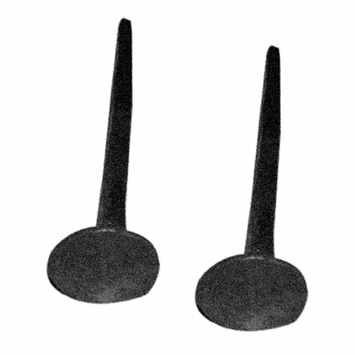 Renovators Supply Black Wrought Iron Nails 4 1/4" L Square Clavos