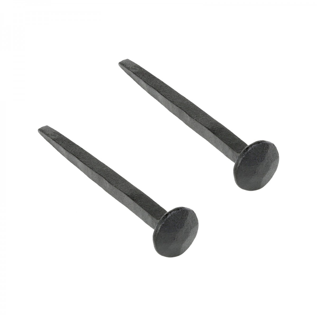 Renovators Supply Black Wrought Iron Nails 4.5" L Square Clavos Decorative Nails for Barn, Gate