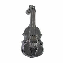 Renovators Supply Brass Door Knockers for Front Door 6.5" Violin Style Chrome Plated Brass Door Knocker w/Screws