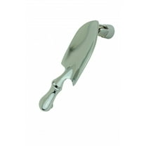 Renovators Supply Brass Door Knockers for Front Door 7" Trowel Style Chrome Plated Brass Door Knocker w/Screws