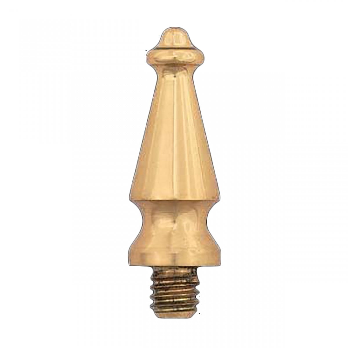 Renovators Supply Brass Medium Door Hinge Finial Pair 7/8 in