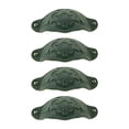 thumbnail image 1 of Renovators Supply Cabinet Pulls Black Rustic Cabinet Handles 4" Length Dresser Hardware Cupboard Handles Kitchen Drawer Pulls Cast Iron Cabinet and Furniture Pulls Pack of 4, 1 of 10