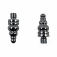 thumbnail image 1 of Renovators Supply Chrome Plated Medium Cabinet Door Hinge Finial Pair 3/4 in Kitchen Cabinet Hinge Finial w/Steeple Tip, 1 of 6