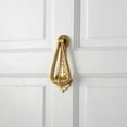 thumbnail image 1 of Renovators Supply Door Knockers for Front Door 6 3/4" Solid Brass Door Knocker w/Screws, 1 of 13