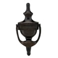 thumbnail image 1 of Renovators Supply Door Knockers for Front Door 6.5" Oil Rubbed Bronze Solid Brass Ornate Door Knocker w/Screws, 1 of 10
