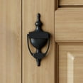 thumbnail image 1 of Renovators Supply Door Knockers for Front Door 8" Dark Oil Rubbed Finish Cast Brass Door Knocker w/Screws, 1 of 10
