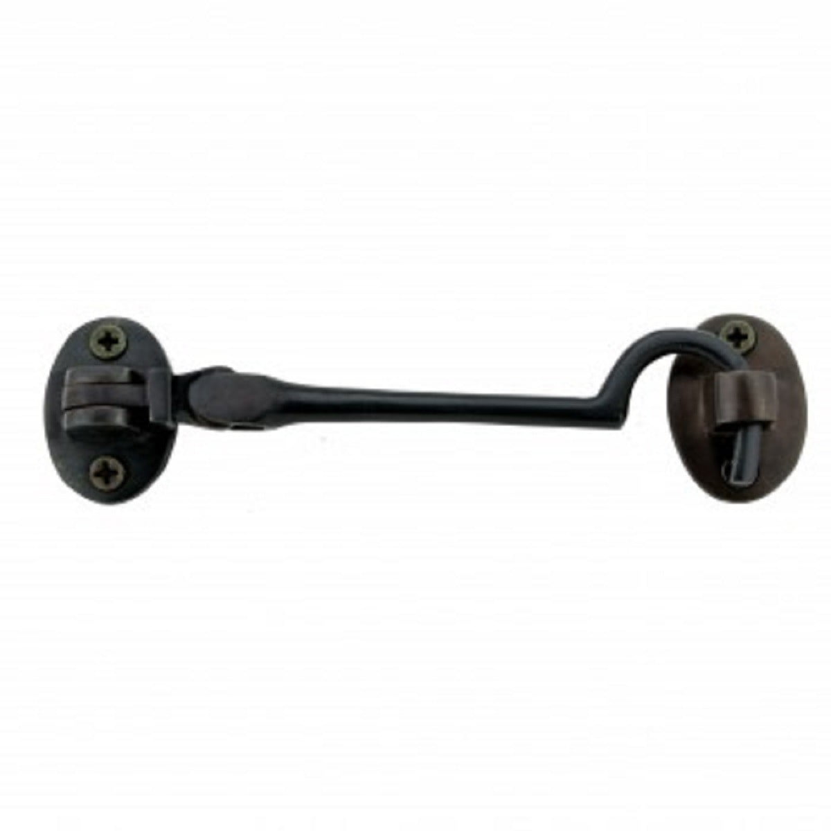 Renovators Supply Door Latch Lock 4" Brass Swivel Style Hook and Eye