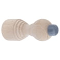 thumbnail image 1 of Renovators Supply Door Stoppers 3 3/16" Wall Mount Victorian Unfinished Maple Wood Door Bumper Stops, 1 of 9