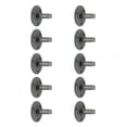 thumbnail image 1 of Renovators Supply Dummy Door Knob Spindle 1 in. Dummy Door Handle Spindle with Screws Pack of 10, 1 of 7