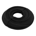 thumbnail image 1 of Renovators Supply Escutcheon Plate 3.13 in OD Escutcheon 3/4 in IPS Black Finish Aluminum Radiator Flange, 1 of 6