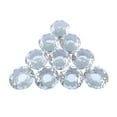 thumbnail image 1 of Renovators Supply Glass Kitchen Cabinet Knobs Diamond Pull Handles 1.18 x 1.18 x 1.18 In. Dresser Drawer Knobs 10 Pcs Per Pack Mushroom Kitchen Cabinet Furniture Knobs Pulls, 1 of 11
