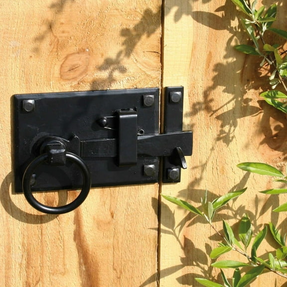 Renovators Supply Handforged Cottage Latch Black 152 x 101mm