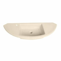 Renovators Supply Ion 43 1/2" Countertop Vessel Bathroom Sink Biscuit Finish