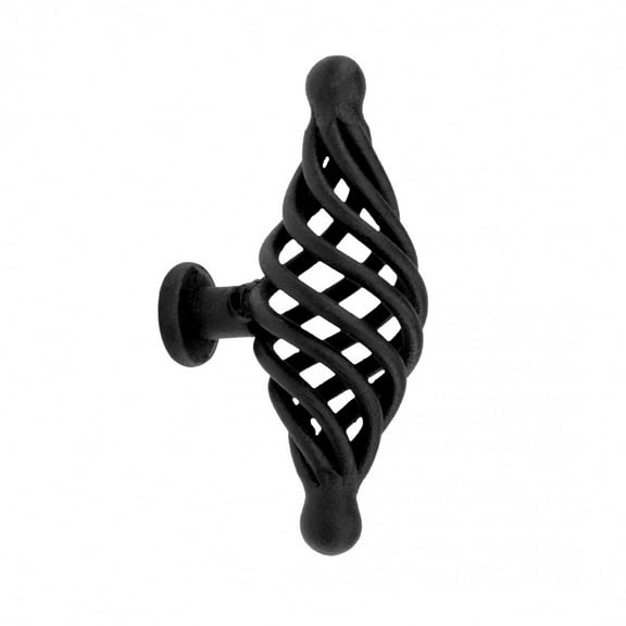 Renovators Supply Kitchen Cabinet Handles 3.5 in. Iron Cabinet Knobs with Screws