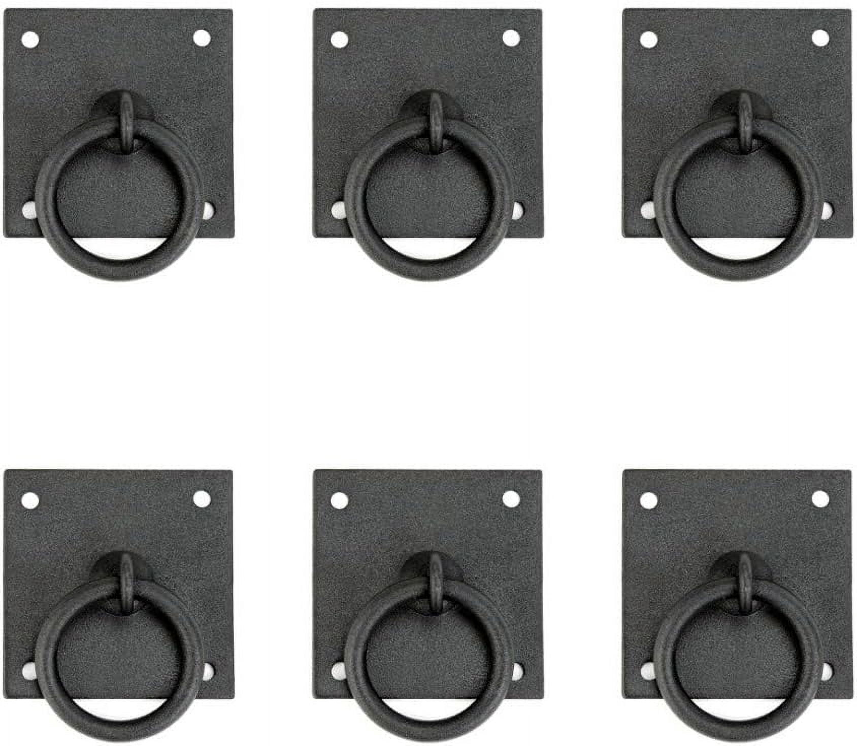 Renovators Supply Manufacturing Cabinet Knobs 1.25" Wrought Iron Drawer Knobs For Cabinets And Drawers With Mounting Hardware Pack Of 10 - View #9