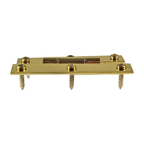 Renovators Supply Manufacturing H Cabinet Hinges 3 In. Brass Kitchen Cabinet Hinge 1/4 In. Offset With Hardware Pack Of 10