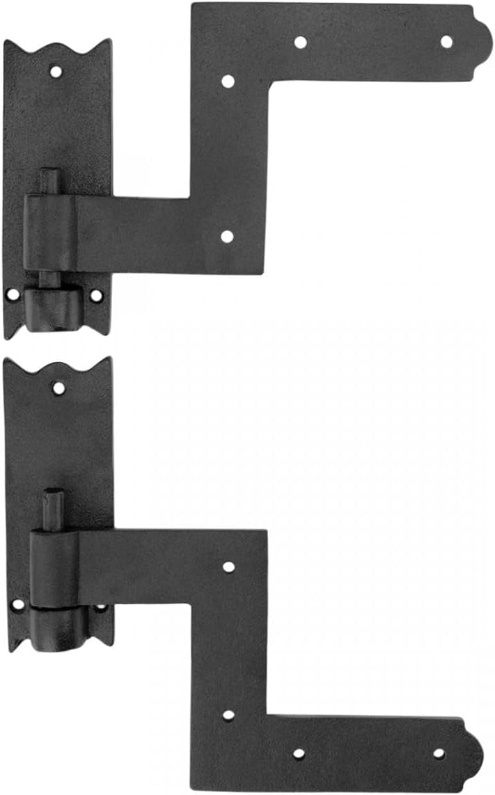 Renovators Supply Manufacturing - Heavy-Duty Black Wrought Iron Shutter ...
