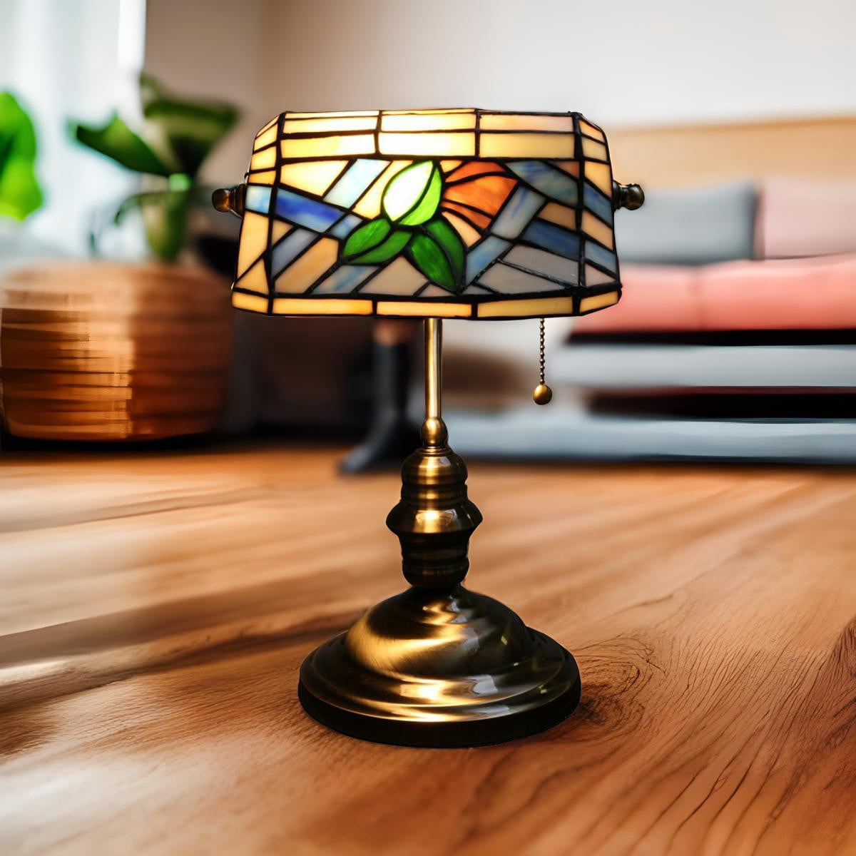Renovators Supply Manufacturing Table Desk Lamp Antique Brass Base Lamp ...