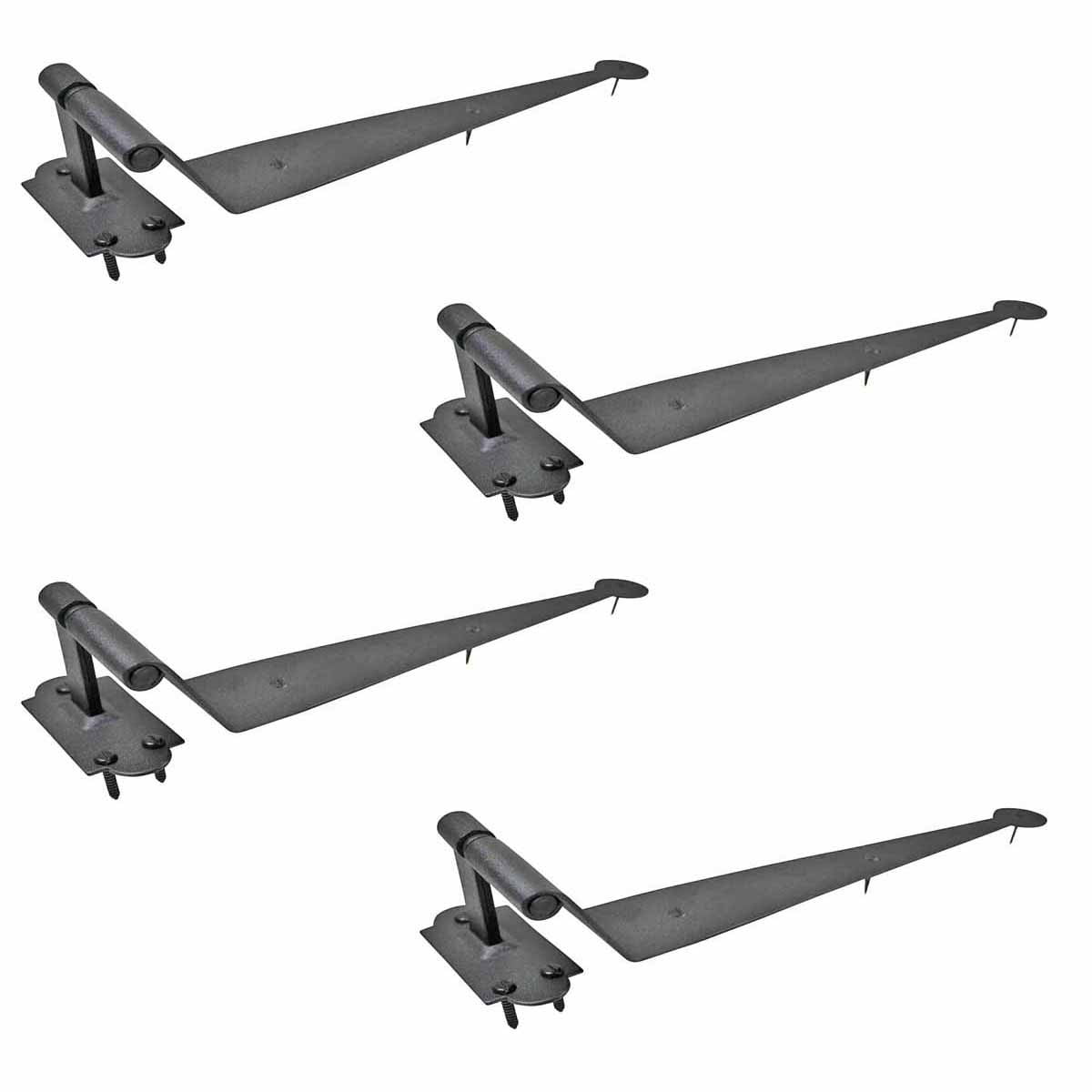 3.5" H x 11.75" W Offset Single Door Hinge (Set of 4)