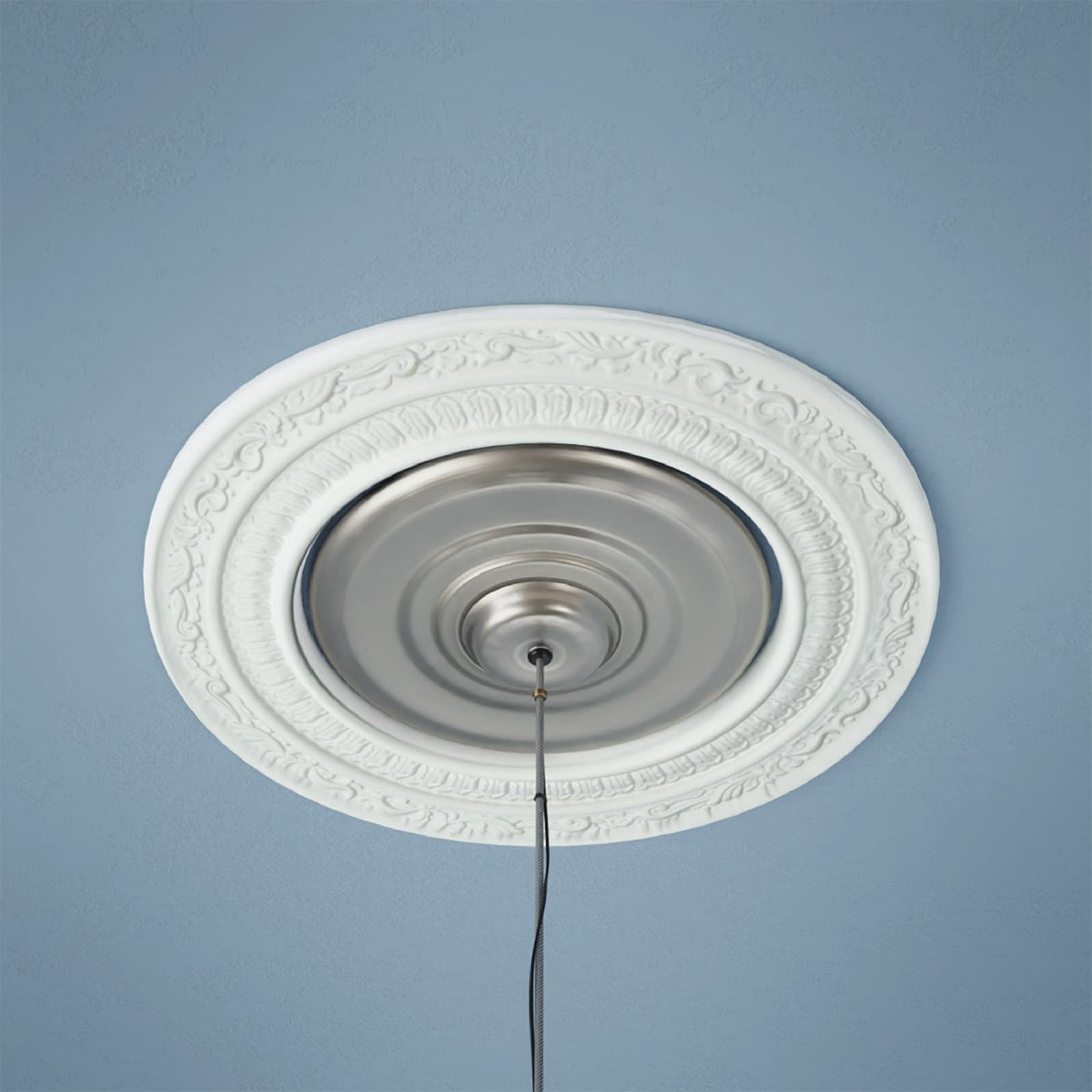 Renovators Supply Recessed Lighting Trim 10 in. Wide White Polyurethane ...