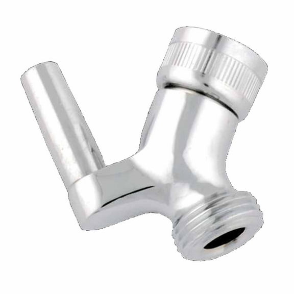 Renovators Supply Shower Heads Chrome Swivel Shower Arm Mount Only