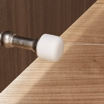 Renovators Supply Silicone Door Stopper Tip 5/8" White Premium Silicone Door Stopper Tips 10 Replacement Caps