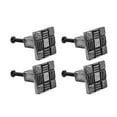 thumbnail image 1 of Renovators Supply Square Iron Cabinet Knob Pull Aztec Pewter Finish Vintage Metal Knobs for Kitchen Cabinet or Drawer Handles w/Screws Pack of 4, 1 of 2