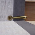 thumbnail image 1 of Renovators Supply Stair Carpet Runner Holder Clips Decorative Floral Design Solid Cast Brass PVD Finish 5 in. L Carpet Clips Easy Install Carpet Rug Holder Clips w/Screws, 1 of 15