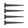 thumbnail image 1 of Renovators Supply Tee Strap T-Hinge Large Black For Barn Doors or Large Gates 25 1/4" Length, 1 of 10