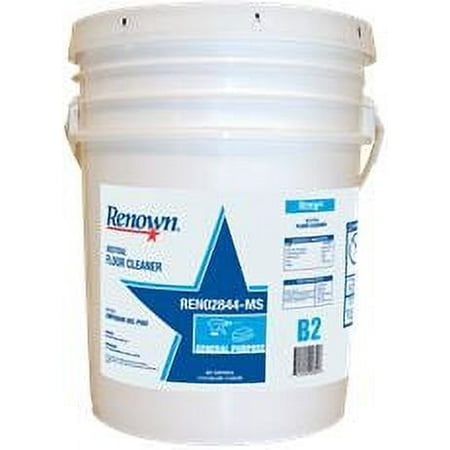 Renown Neutral Floor Cleaner, 5 Gallon, 1 Pail