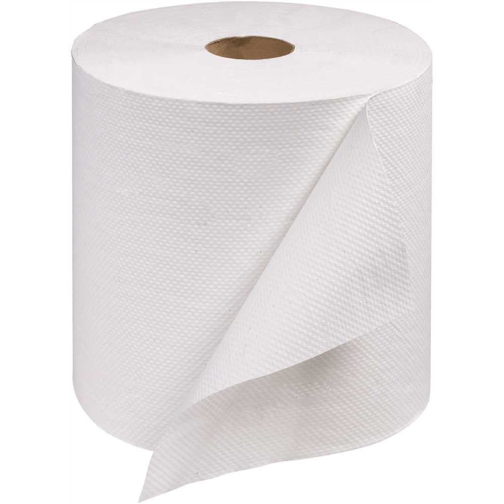 Renown REN06005-WB White Hardwound Paper Towels (800 ft. per Roll, ) - pack of 6