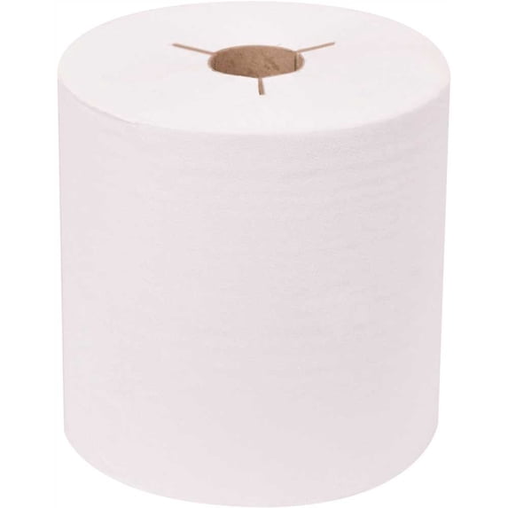 Renown REN06481WB 8 in. White Advanced Controlled High-Capacity Hardwound Paper Towels (1,000 ft. per Roll, ) - pack of 6