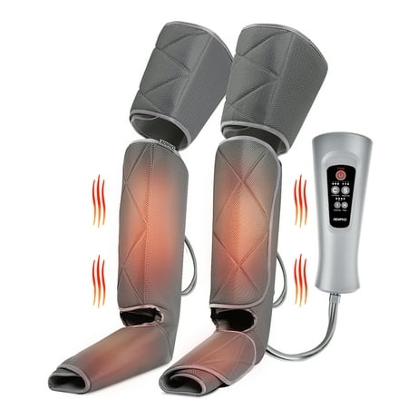 Renpho Leg Massager with Heat, Compression Calf Thigh Foot Massage with 3 Modes 3 Intensities, Adjustable Wraps Design, FSA and HSA Eligible, Gift for Mom Dad