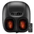 thumbnail interactive-video image 1 of Renpho Shiatsu Foot Massager with Heat for Neuropathy Tired Foot Blood Circulation, FSA HSA Eligible, Fathers Day Gifts for Dad Men, Black, 1 of 18