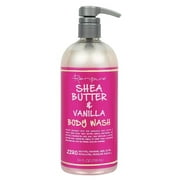 Renpure Body Wash Shea Butter & Vanilla Hydrating 24 Ounce 710ml Pack of 3