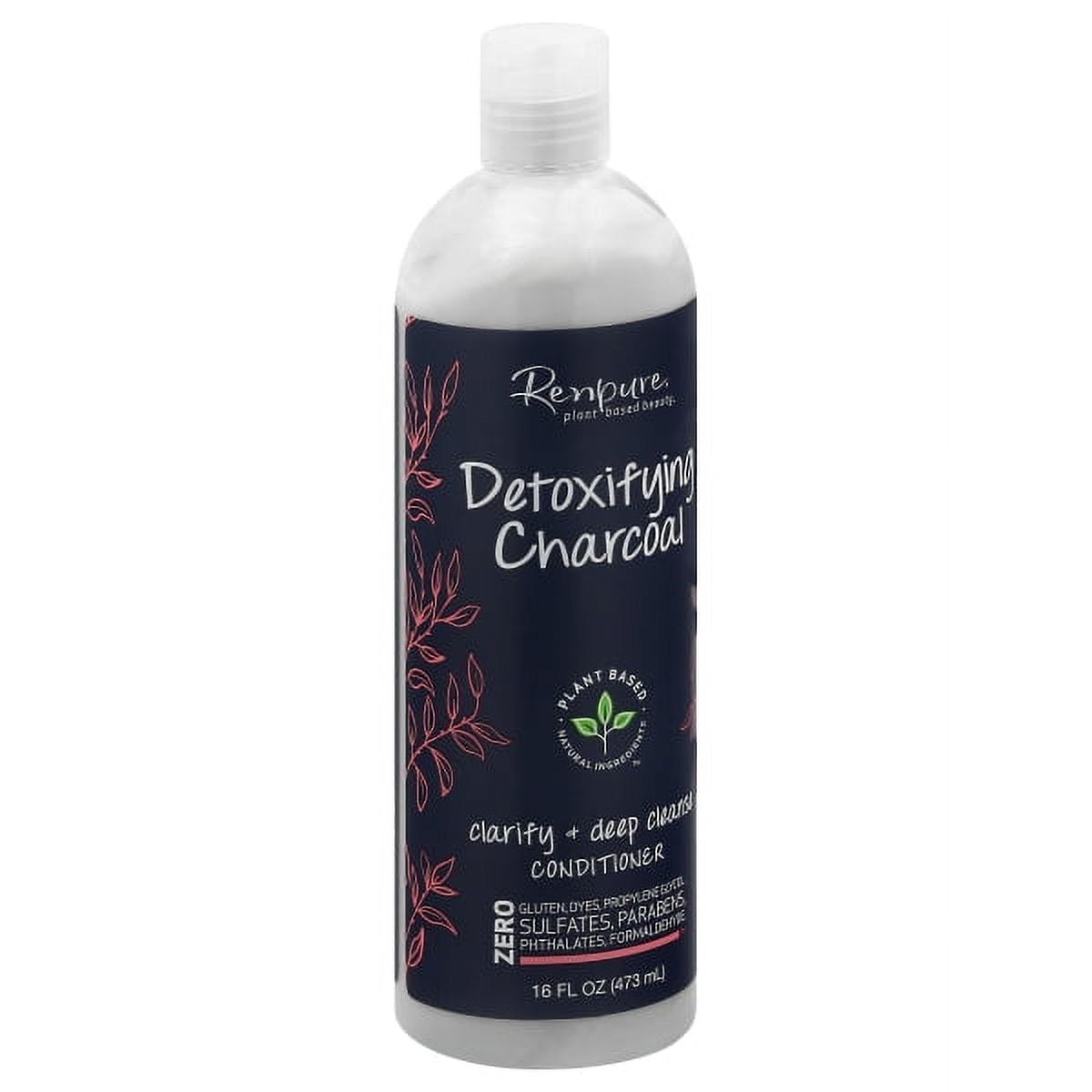 Renpure PlantBased Beauty Detoxifying Charcoal Clarify + Deep Cleanse