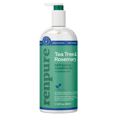 Renpure Tea Tree & Rosemary Refreshing Conditioner for All Hair Types, 32 fl oz