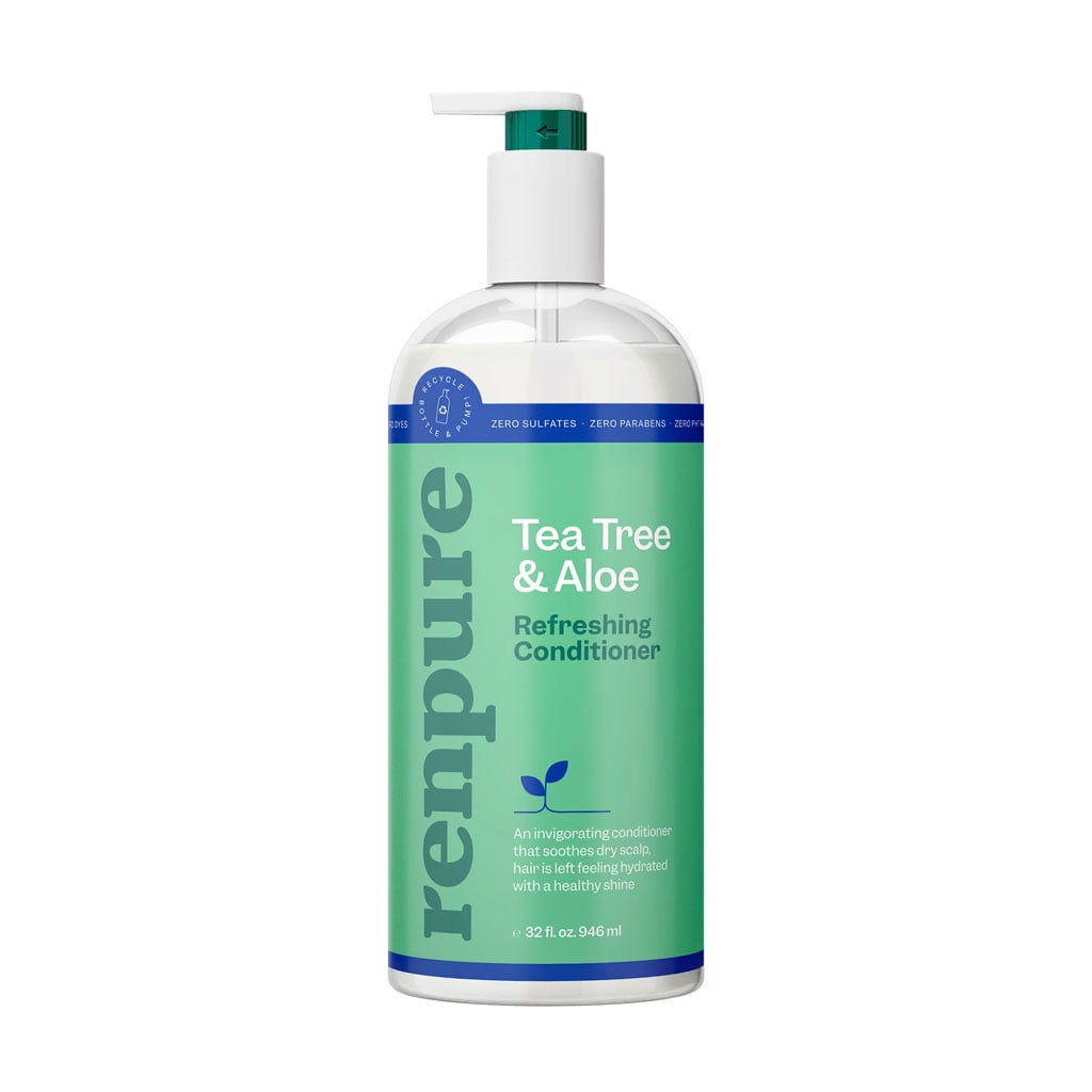 Renpure Tea Tree and Aloe Refreshing Conditioner, 32 Oz.