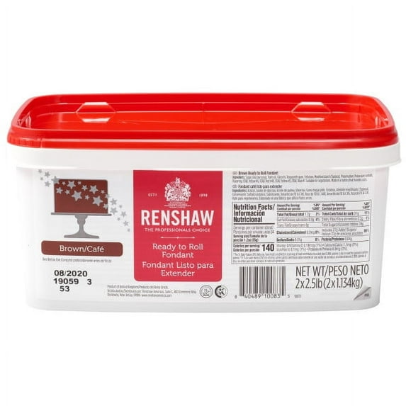 Renshaw Brown Fondant - 5lb