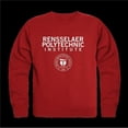 thumbnail image 1 of Rensselaer Polytechnic Institute Engineers Seal Crewneck Sweatshirt, Red - Small, 1 of 1