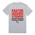 thumbnail image 1 of Rensselaer Polytechnic Institute Workout T-Shirt, Heather Grey - Small, 1 of 1