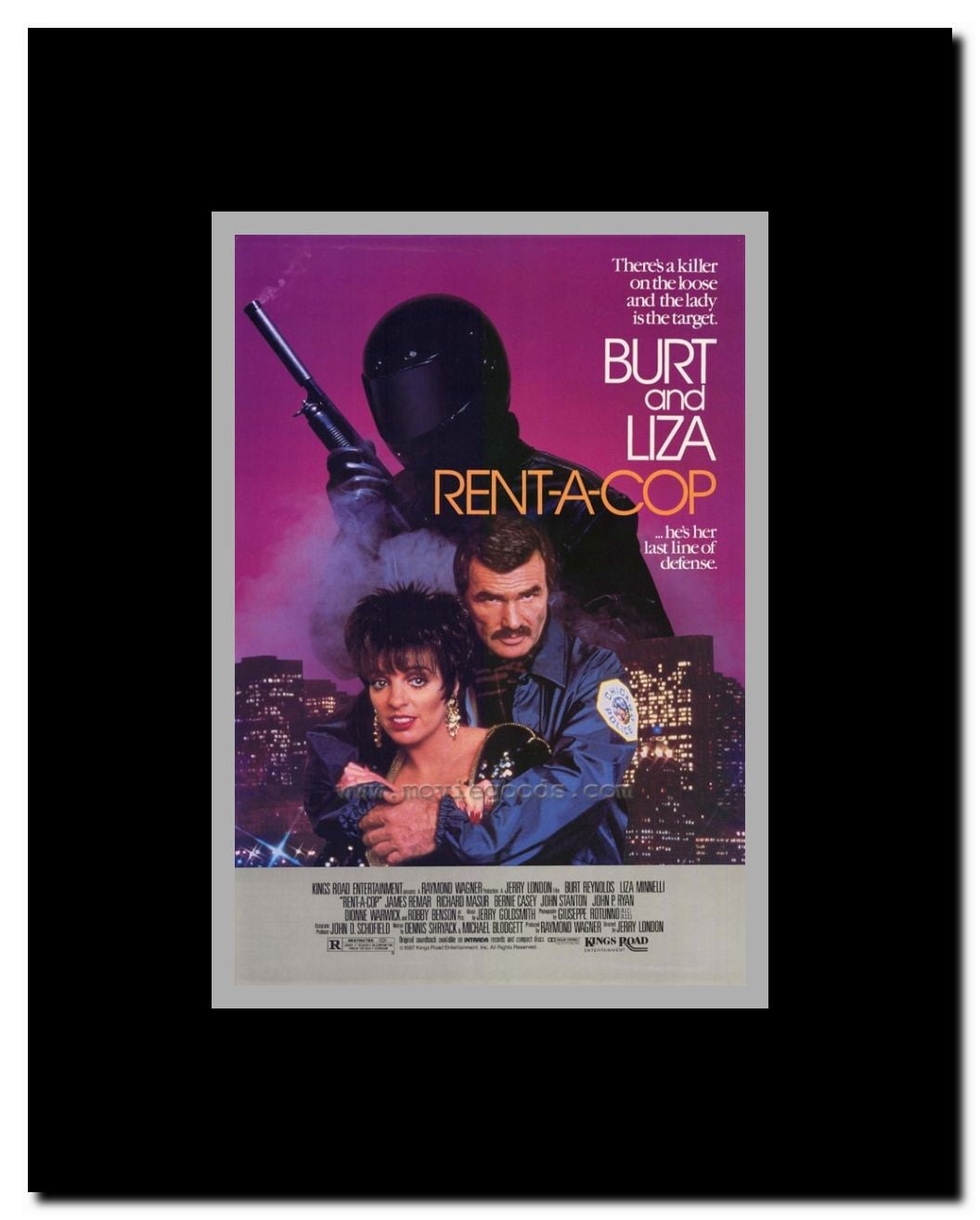 Rent-A-Cop Framed Movie Poster